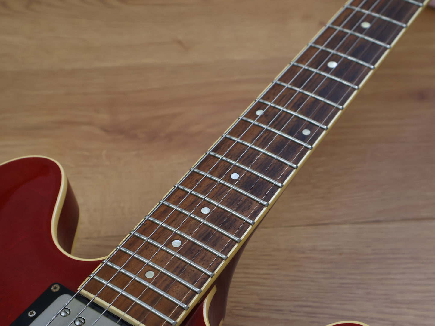 2000 Epiphone Japan ES-335 Semi Hollowbody (Cherry Red)