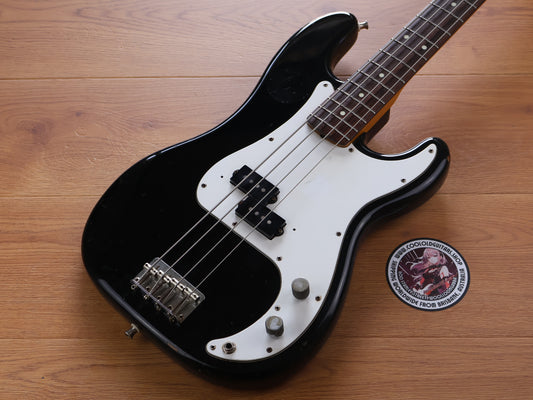 1985 Fender Japan "JV Series" PB62-55 '62 Reissue Precision Bass (Black)