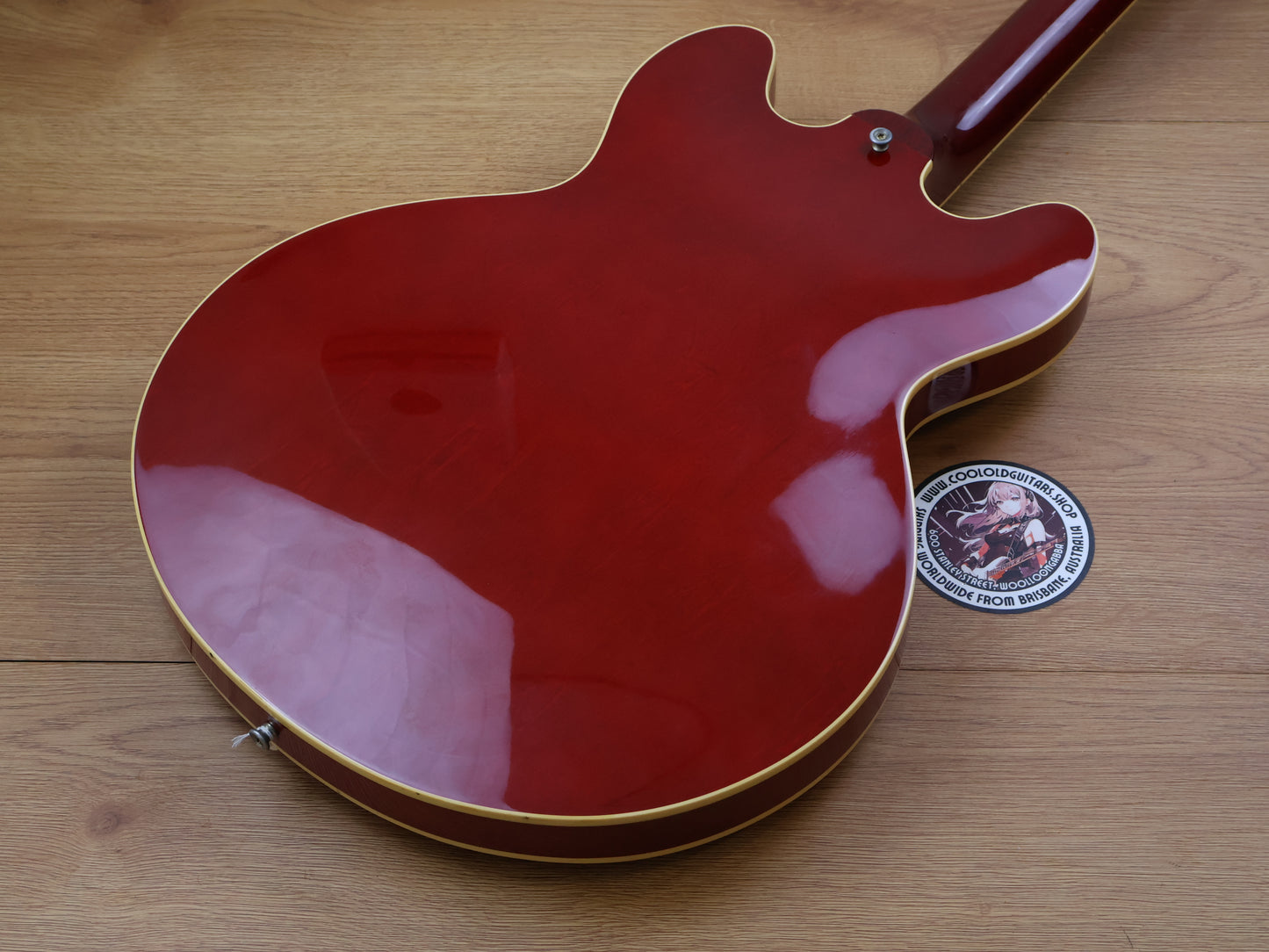 2000 Epiphone Japan ES-335 Semi Hollowbody (Cherry Red)