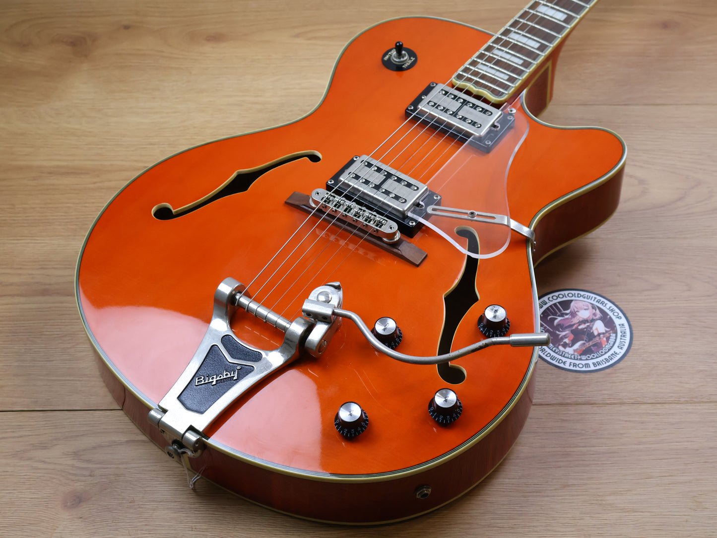 2010 Epiphone Limited Edition Custom Shop Swingster Hollowbody (Sunrise Orange)
