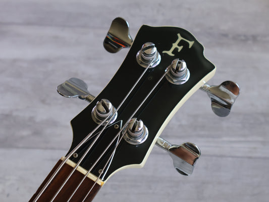 1991 Fernandes Japan MB-65 Mockingbird Bass Guitar (White)