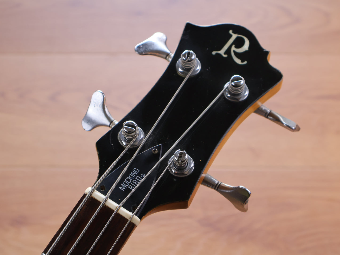 1980's BC Rich Japan NJ Series MB-20 Mockingbird Bass w/Varitone (Black)