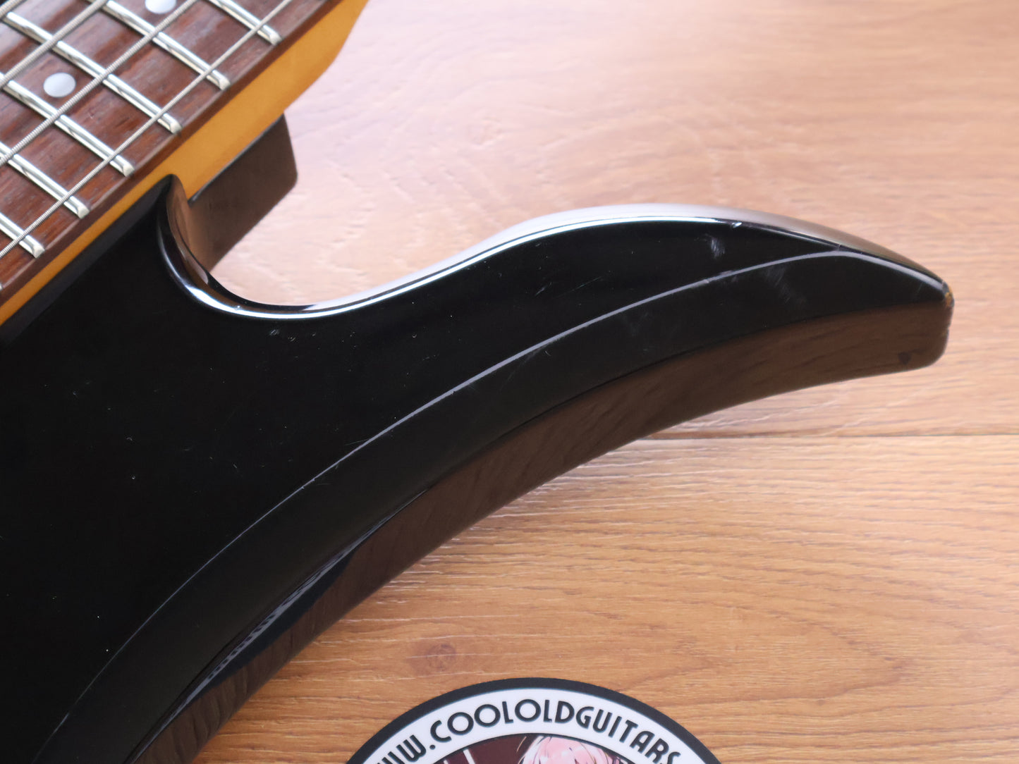 1980's BC Rich Japan NJ Series MB-20 Mockingbird Bass w/Varitone (Black)