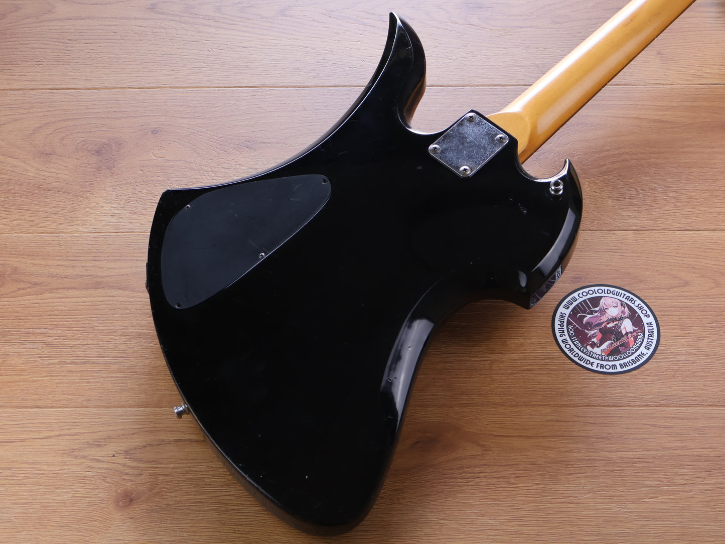 1980's BC Rich Japan NJ Series MB-20 Mockingbird Bass w/Varitone (Black)