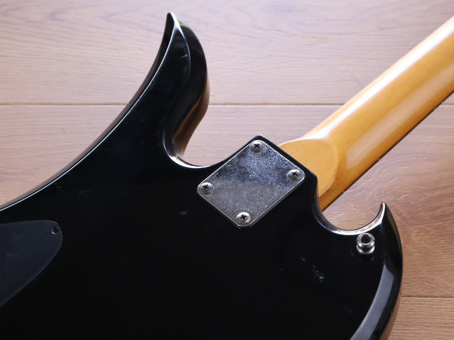 1980's BC Rich Japan NJ Series MB-20 Mockingbird Bass w/Varitone (Black)