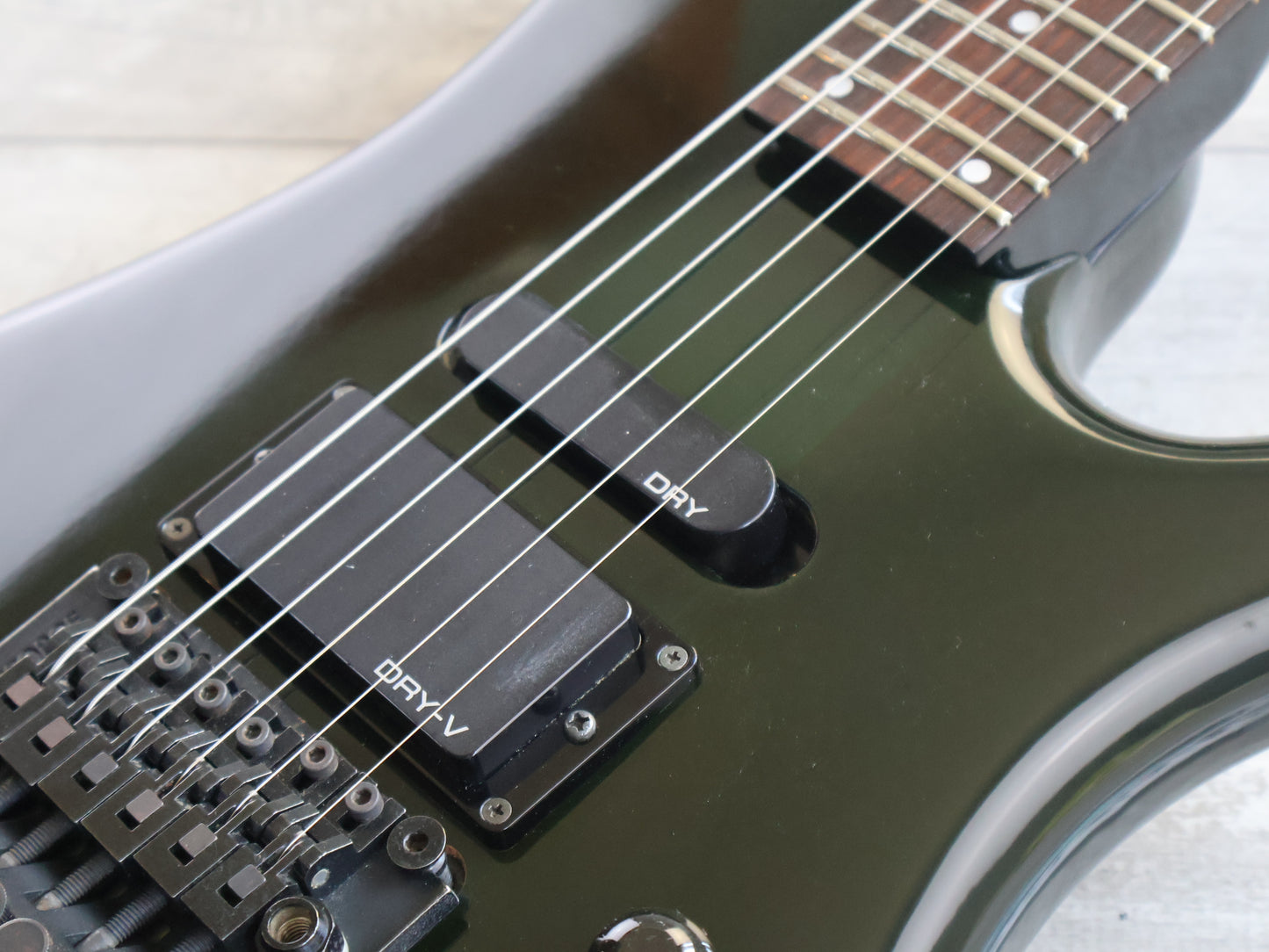 1987 Greco Japan NYS-65 Electric Guitar (Black)