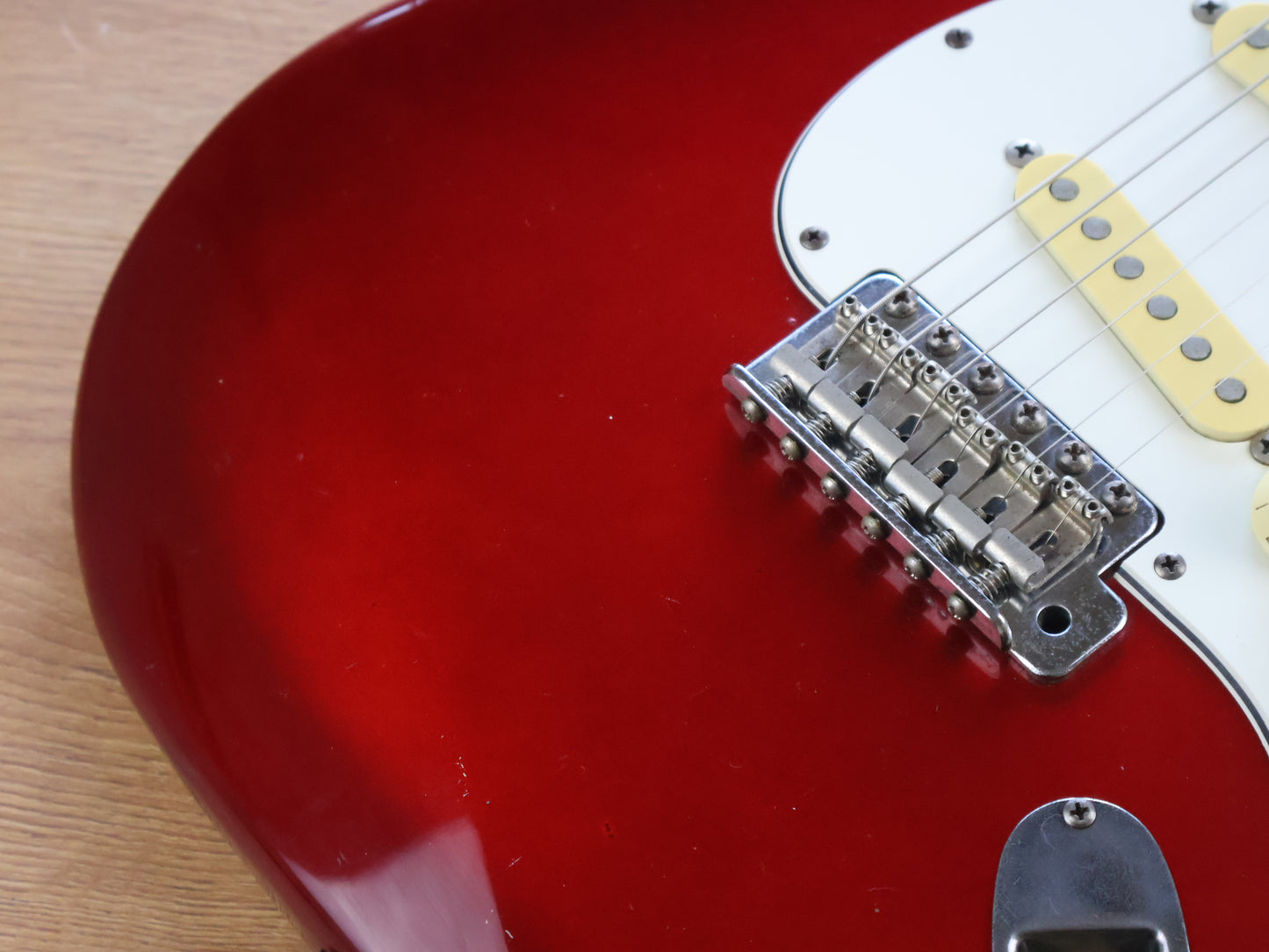 1992 Squier Japan "Silver Series" Stratocaster (Red)