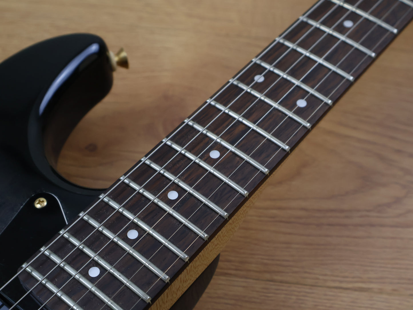 1980's Fender Japan STR-75 HSH Superstrat (Black/Grey Burst)