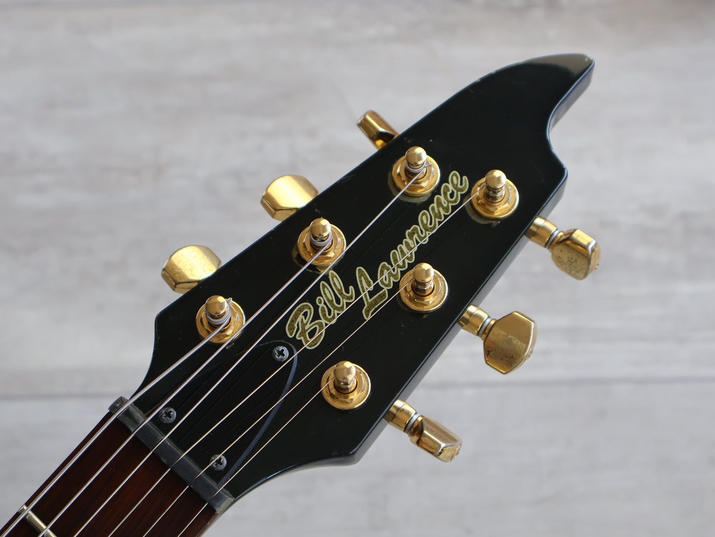 1990's Bill Lawrence (by Morris Japan) BY1R-60G HH Electric Guitar (Black)