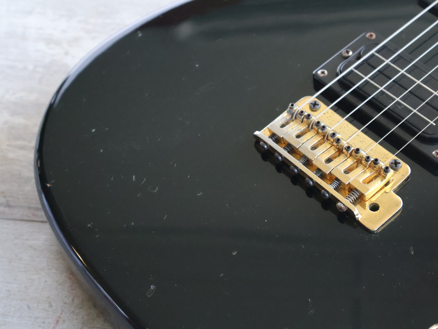1990's Bill Lawrence (by Morris Japan) BY1R-60G HH Electric Guitar (Black)