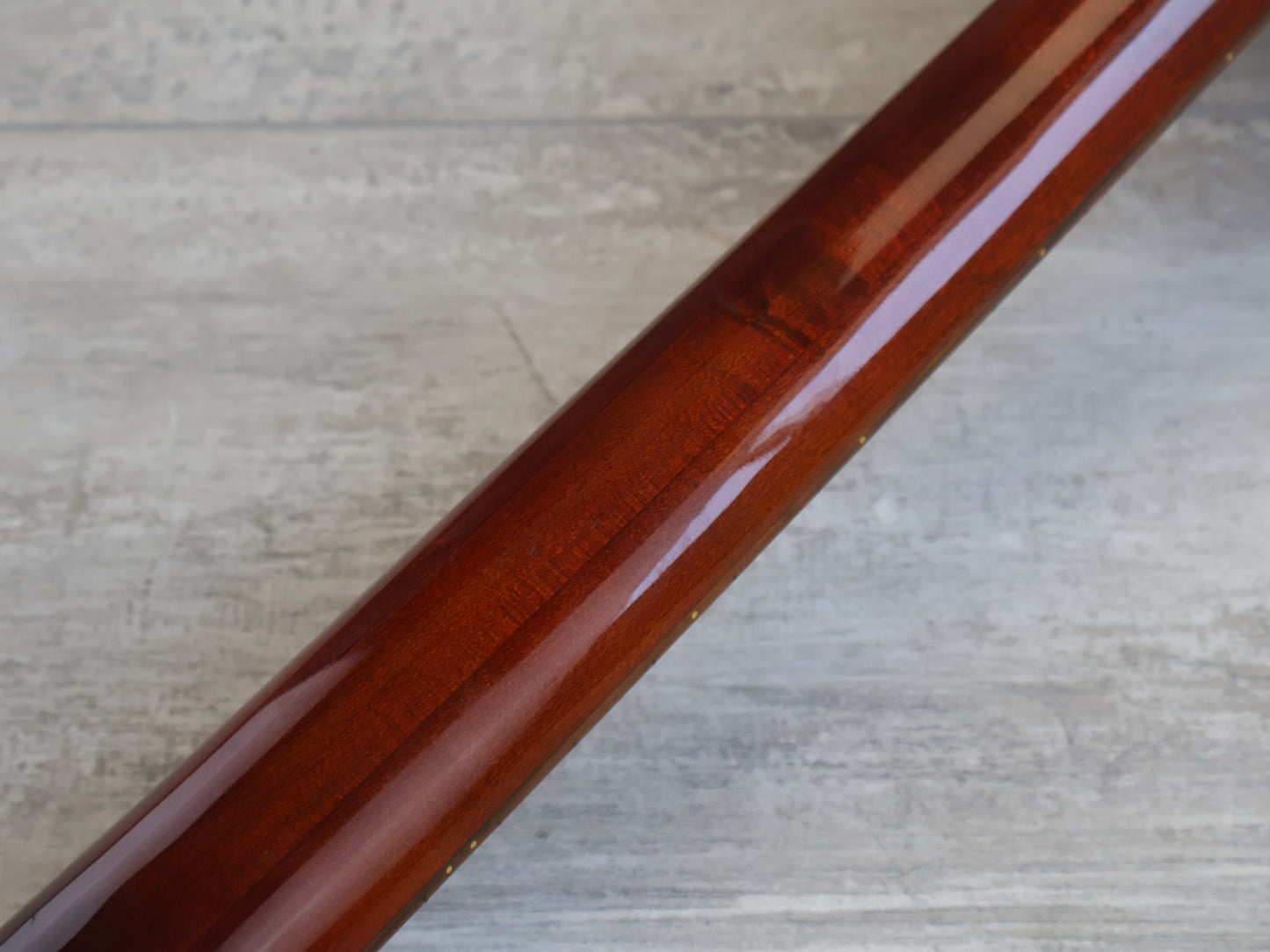 1983 Aria Pro II (Matsumoku) PE-R80KV Single Cutaway w/Kahler (Antique Brown)