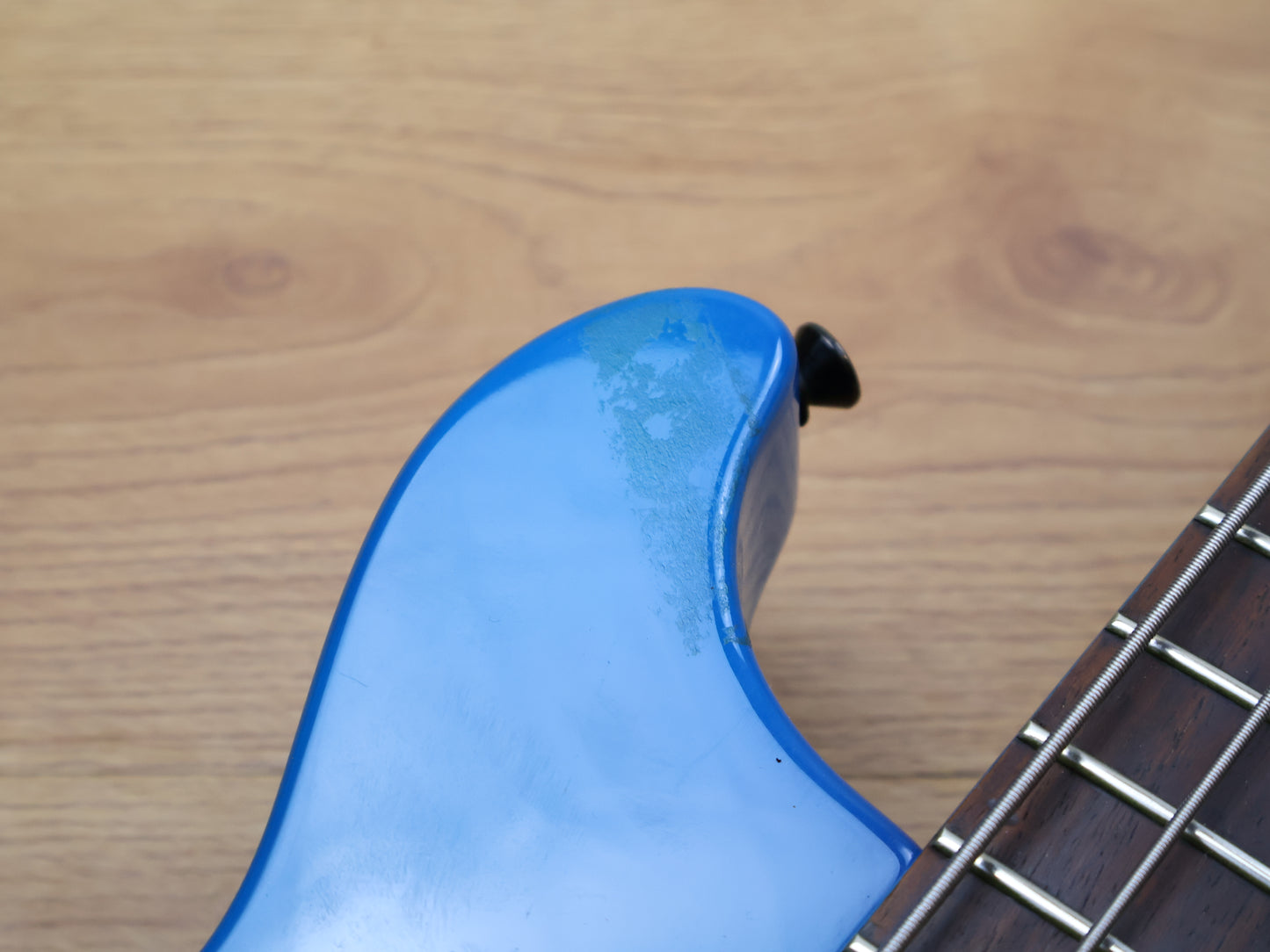 1990's Edwards Japan (by ESP) EJ-78TV Double Cutaway Bass (Blue)