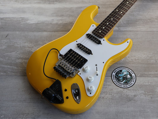 1980's Fender Stratocaster w/Sustainer & Roland GK-2A (Graffiti Yellow)