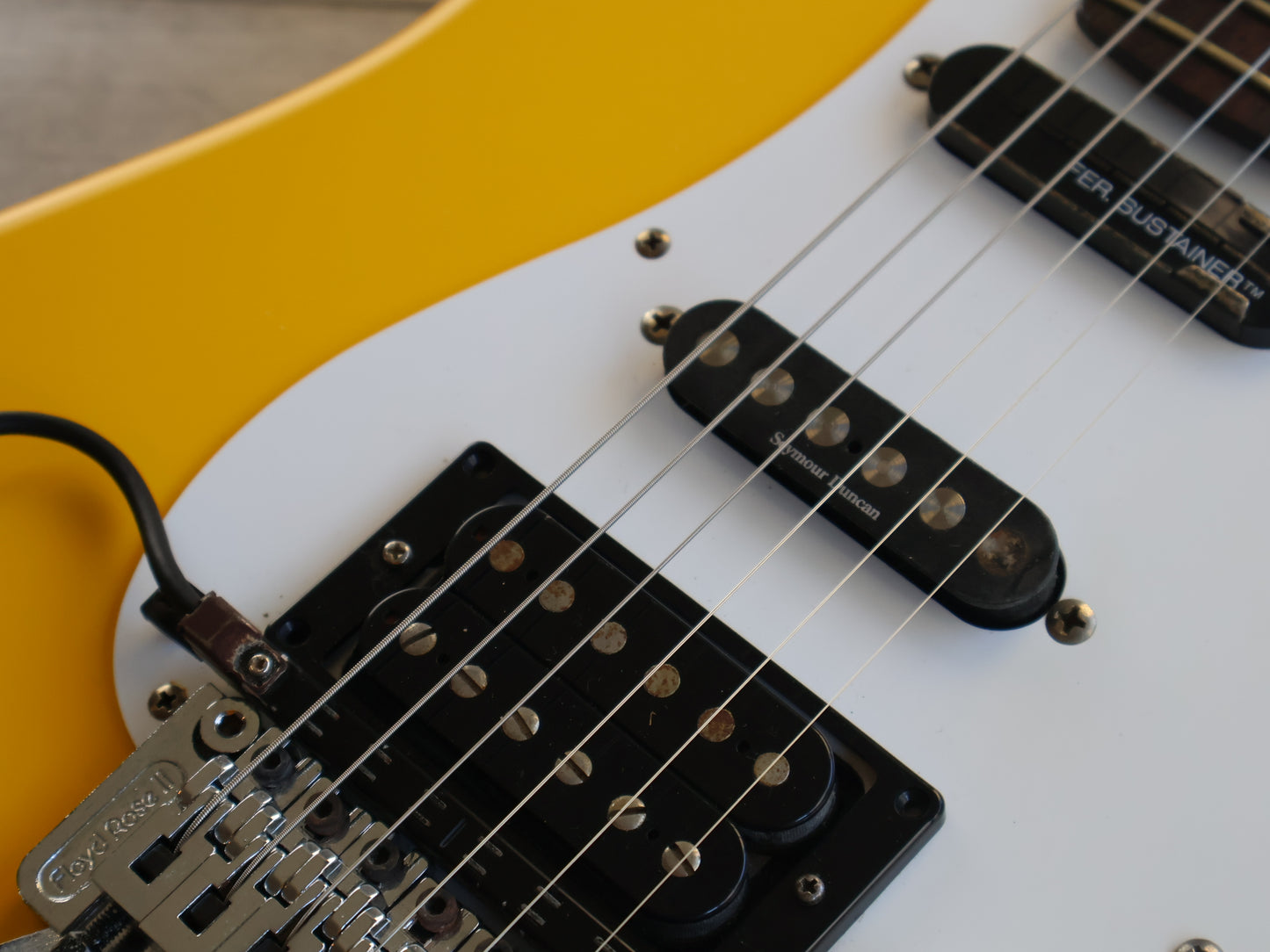 1980's Fender Stratocaster w/Sustainer & Roland GK-2A (Graffiti Yellow)