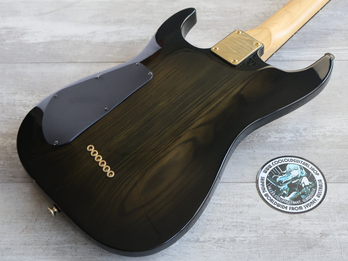 2000's Team GJ Japan by Grover Jackson Super Dinky (Charcoal Burst)