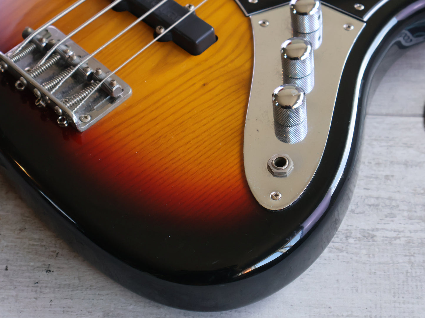 1980's ESP Japan '60's Reissue Jazz Bass (Sunburst)