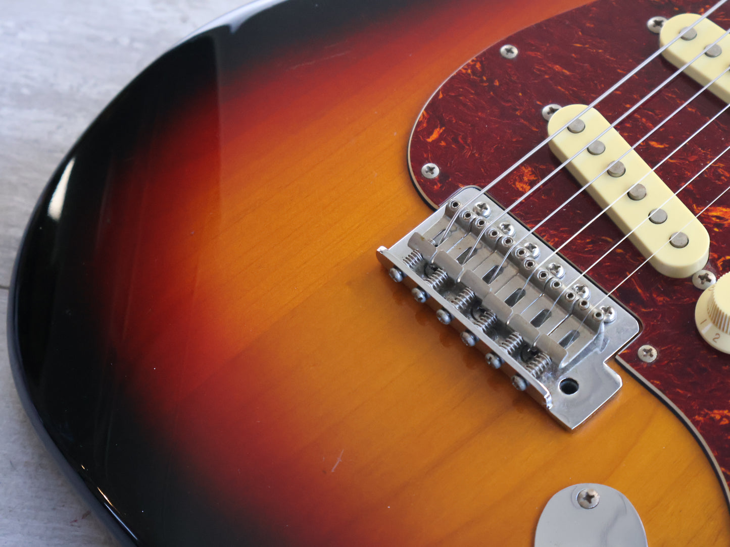 1990's Brian (by Bacchus Japan) BST-60 Stratocaster (Sunburst)