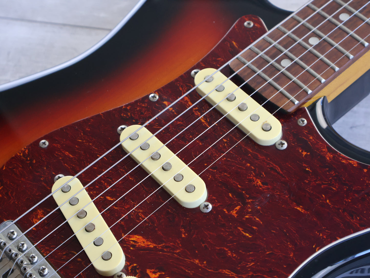 1990's Brian (by Bacchus Japan) BST-60 Stratocaster (Sunburst)