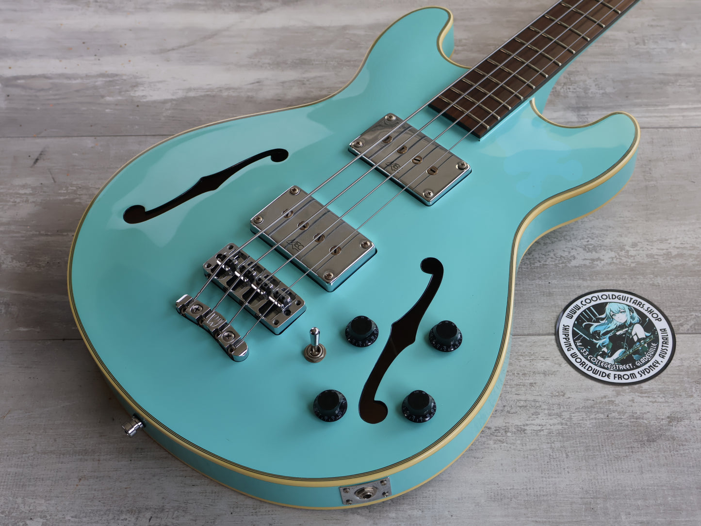 Warwick Rockbass Star Hollowbody Bass (Daphne Blue)