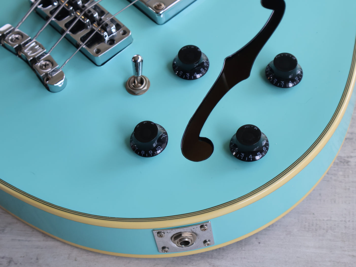 Warwick Rockbass Star Hollowbody Bass (Daphne Blue)