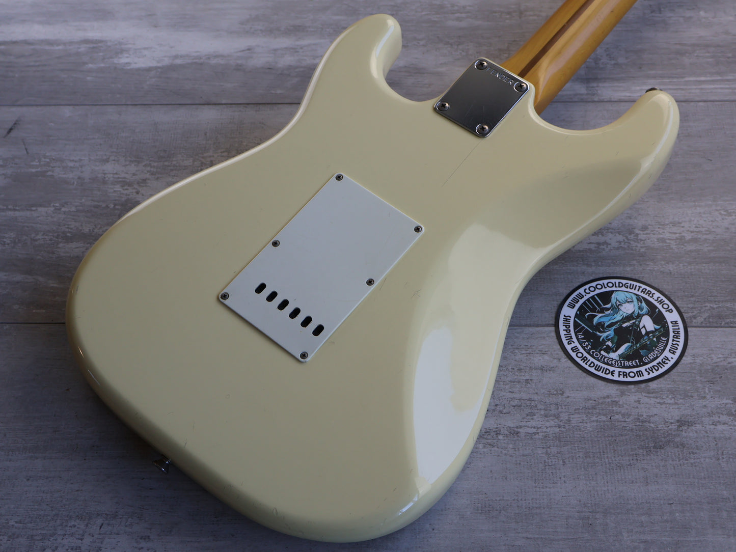 1987 Fender Japan ST57 "E Series" '57 Reissue Vintage Stratocaster (Aged White)