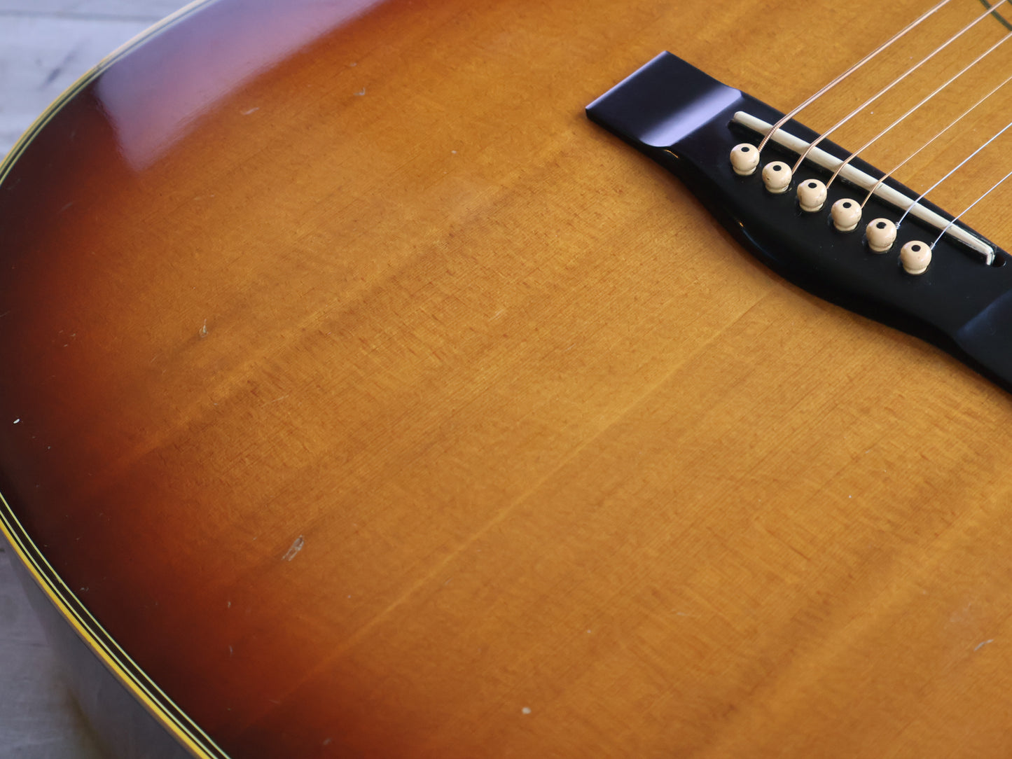 1981 Yamaha L-5ES Japanese Vintage Acoustic Dreadnought w/Pickup (Sunburst)