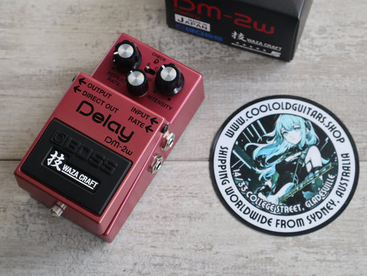 Boss DM-2W WAZA Analog Delay Pedal