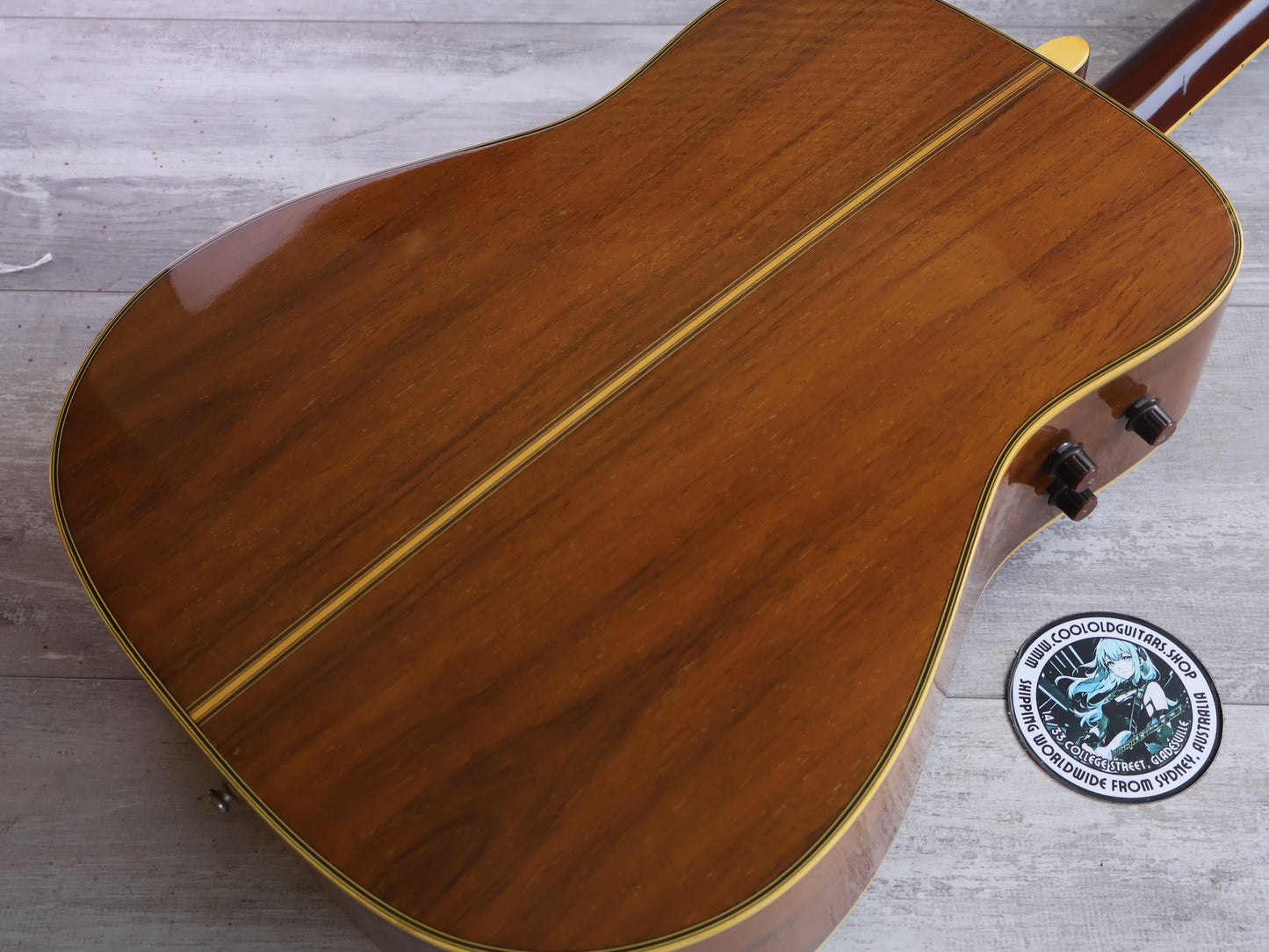 1981 Yamaha L-5ES Japanese Vintage Acoustic Dreadnought w/Pickup (Sunburst)