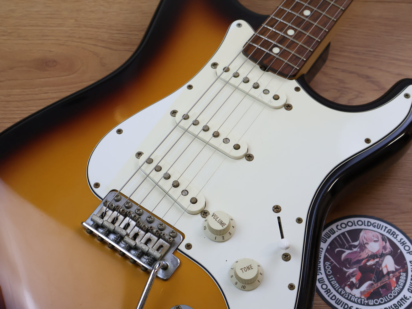 1999 Fender Japan ST-STD Standard Stratocaster (Sunburst)