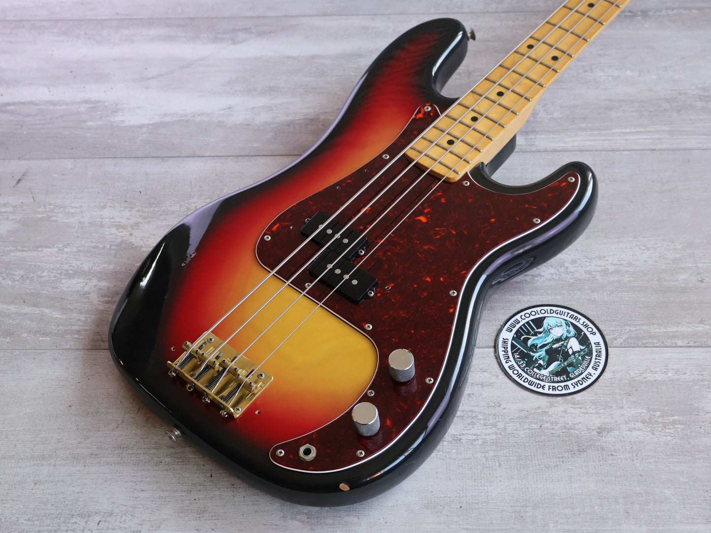 1973 Ibanez Japan Silver Series 2366B Precision Bass (Sunburst)