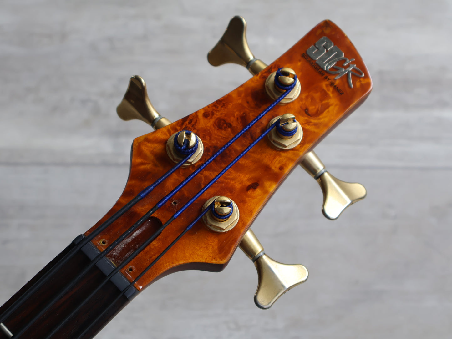 2013 Ibanez SR800 Electric Bass Guitar (Burl Amber)