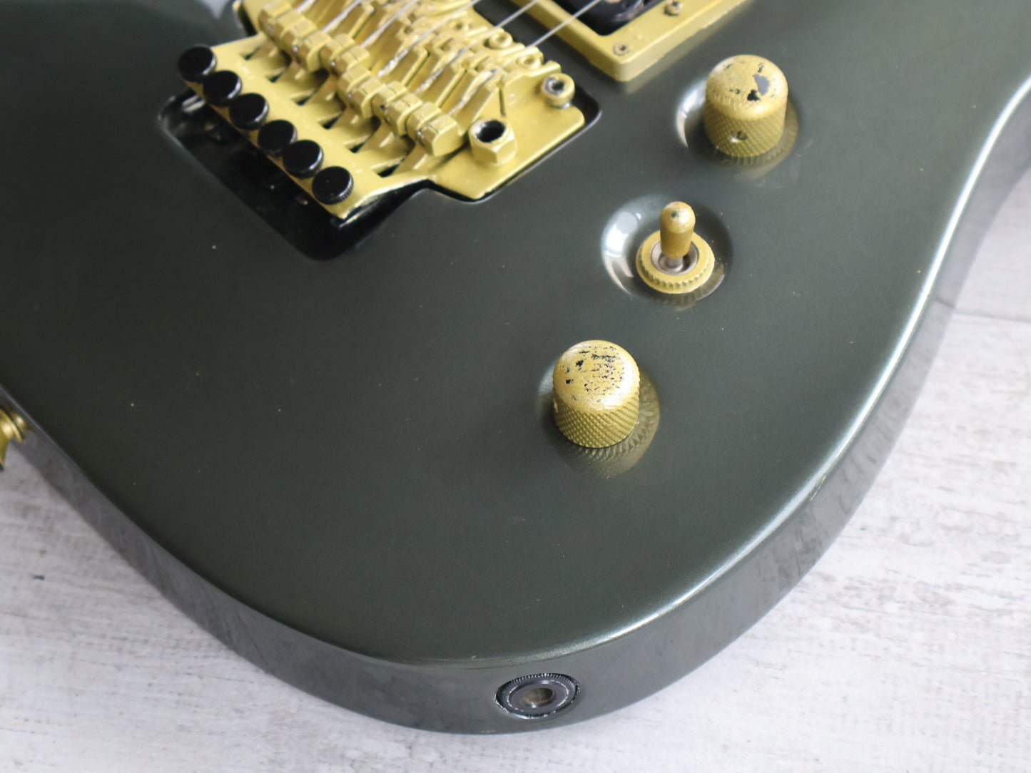 1996 Grover Jackson Japan AD A-53 Arched Dinky (Gun Metal Grey)