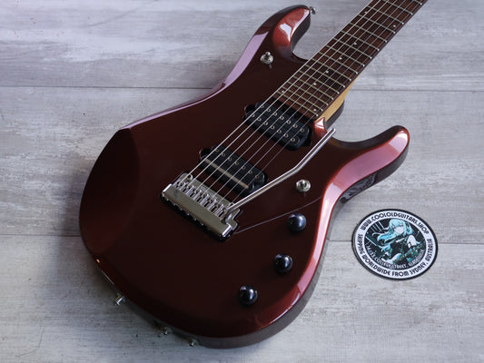 2009 Ernie Ball Music Man JP7 John Petrucci 7-String w/Piezo (Cabernet Pearl)