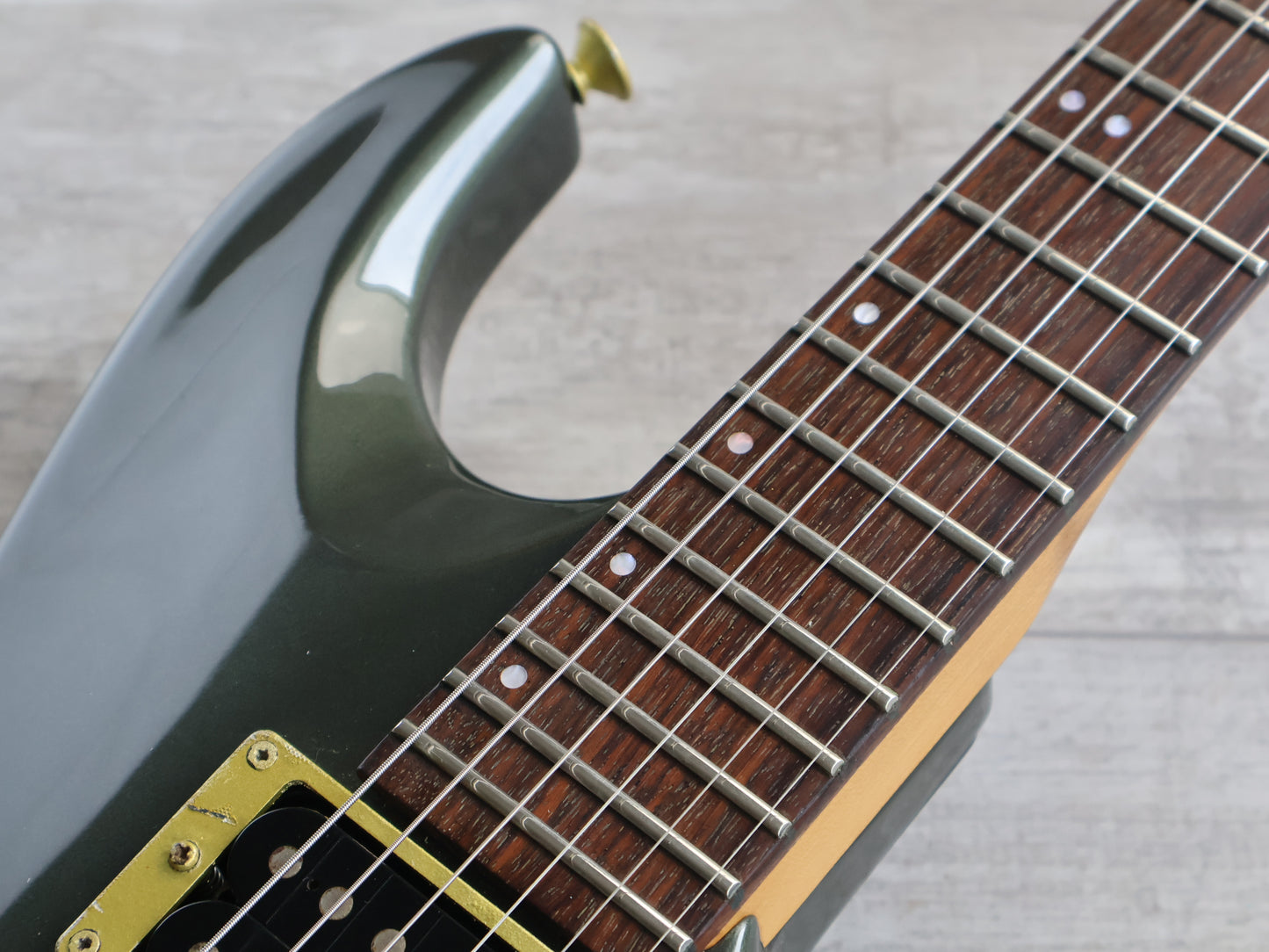 1996 Grover Jackson Japan AD A-53 Arched Dinky (Gun Metal Grey)