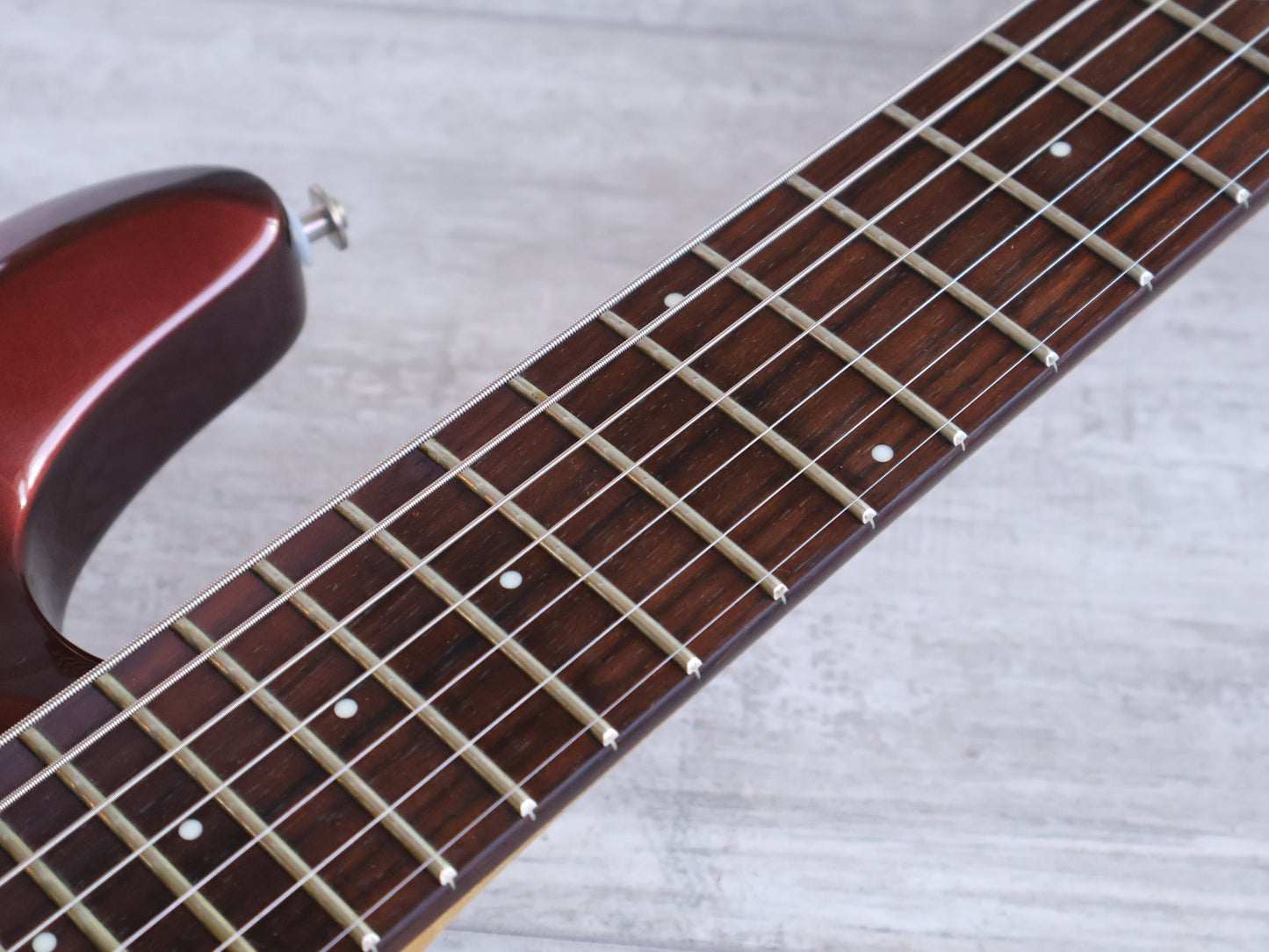 2009 Ernie Ball Music Man JP7 John Petrucci 7-String w/Piezo (Cabernet Pearl)