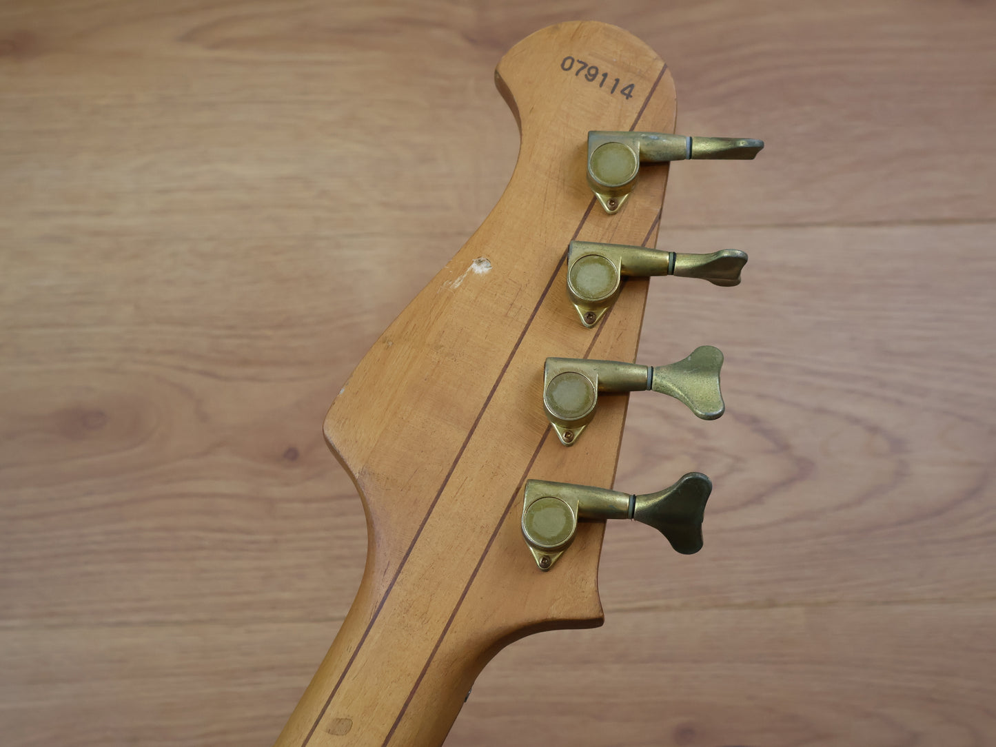 1979 Aria Pro II Japan TSB-550 Neckthrough Bass (Natural)