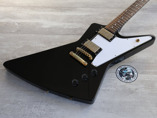 2008 Epiphone '58 1958 Reissue Explorer (Black)