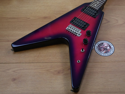 1980's Fernandes Japan "The Function" BSV Flying V (Pink Purple Burst)