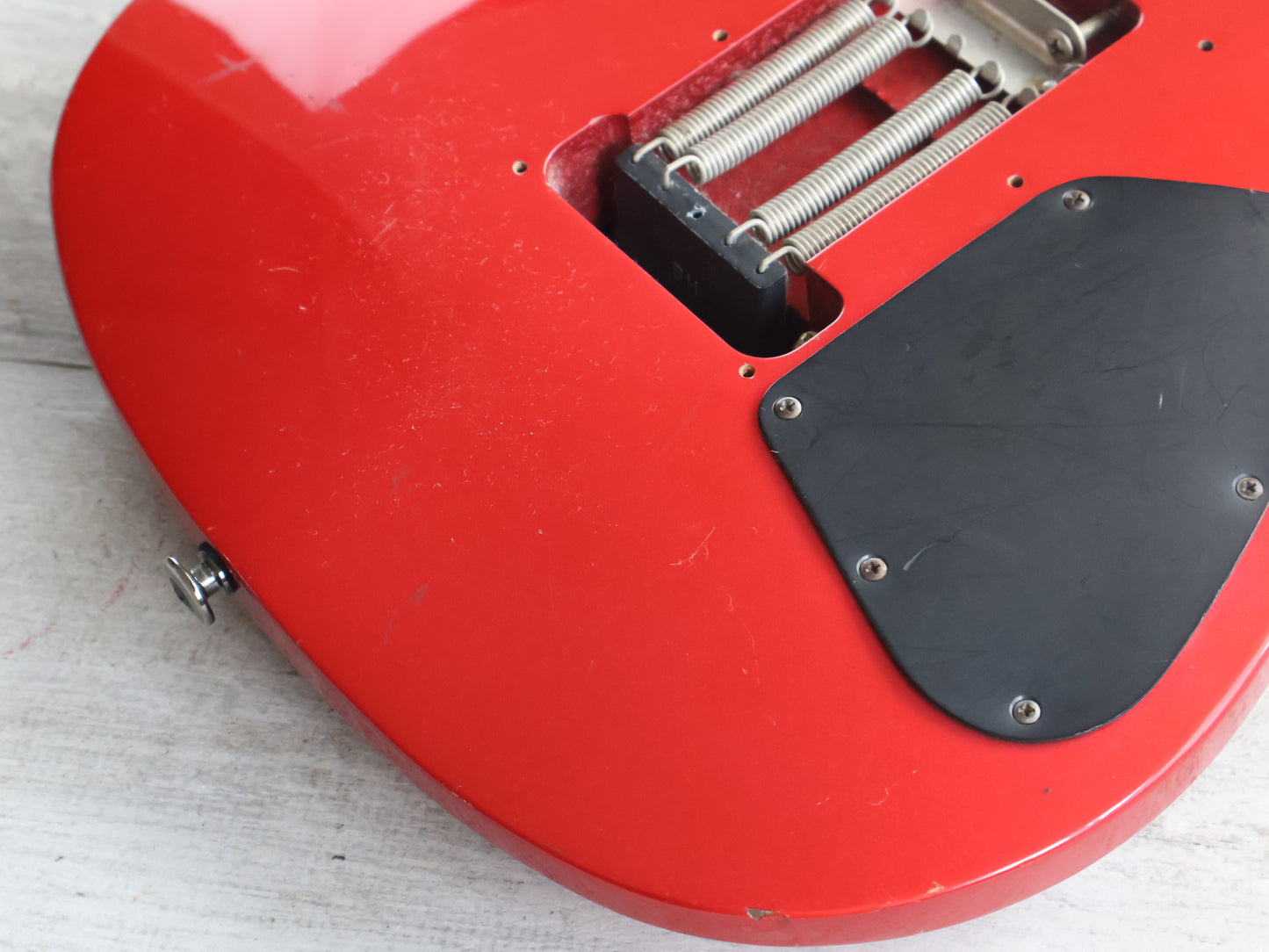 1989 Ibanez Japan 540SL Saber HSS LH Left Handed Superstrat (Lipstick Red)