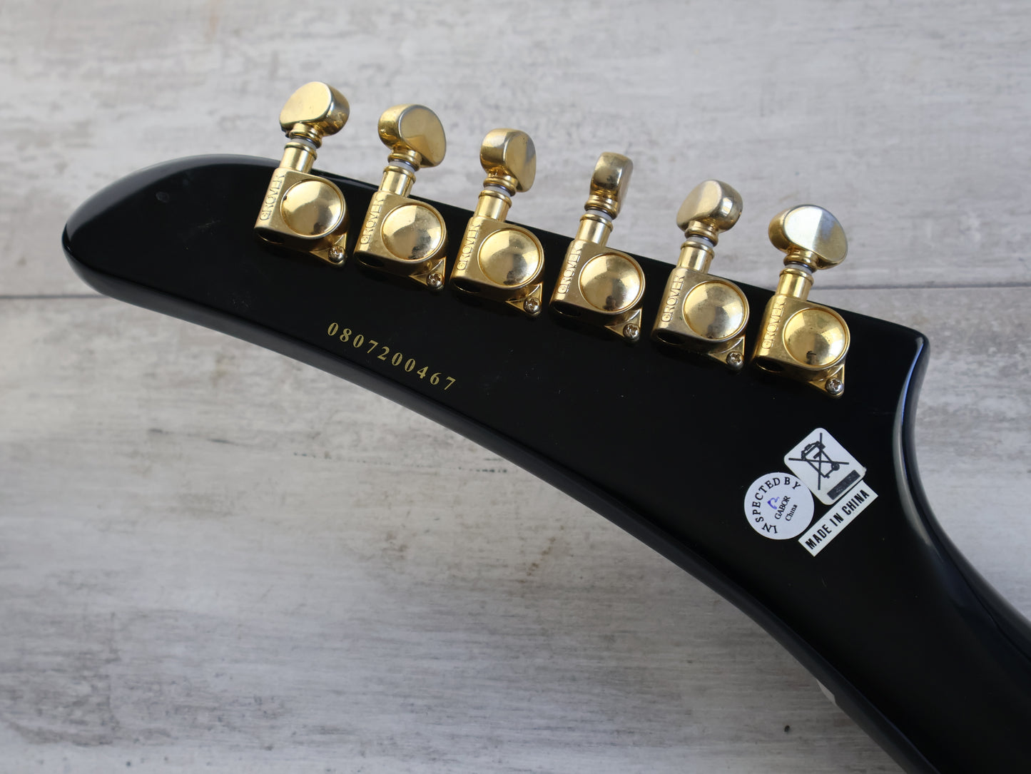 2008 Epiphone '58 1958 Reissue Explorer (Black)