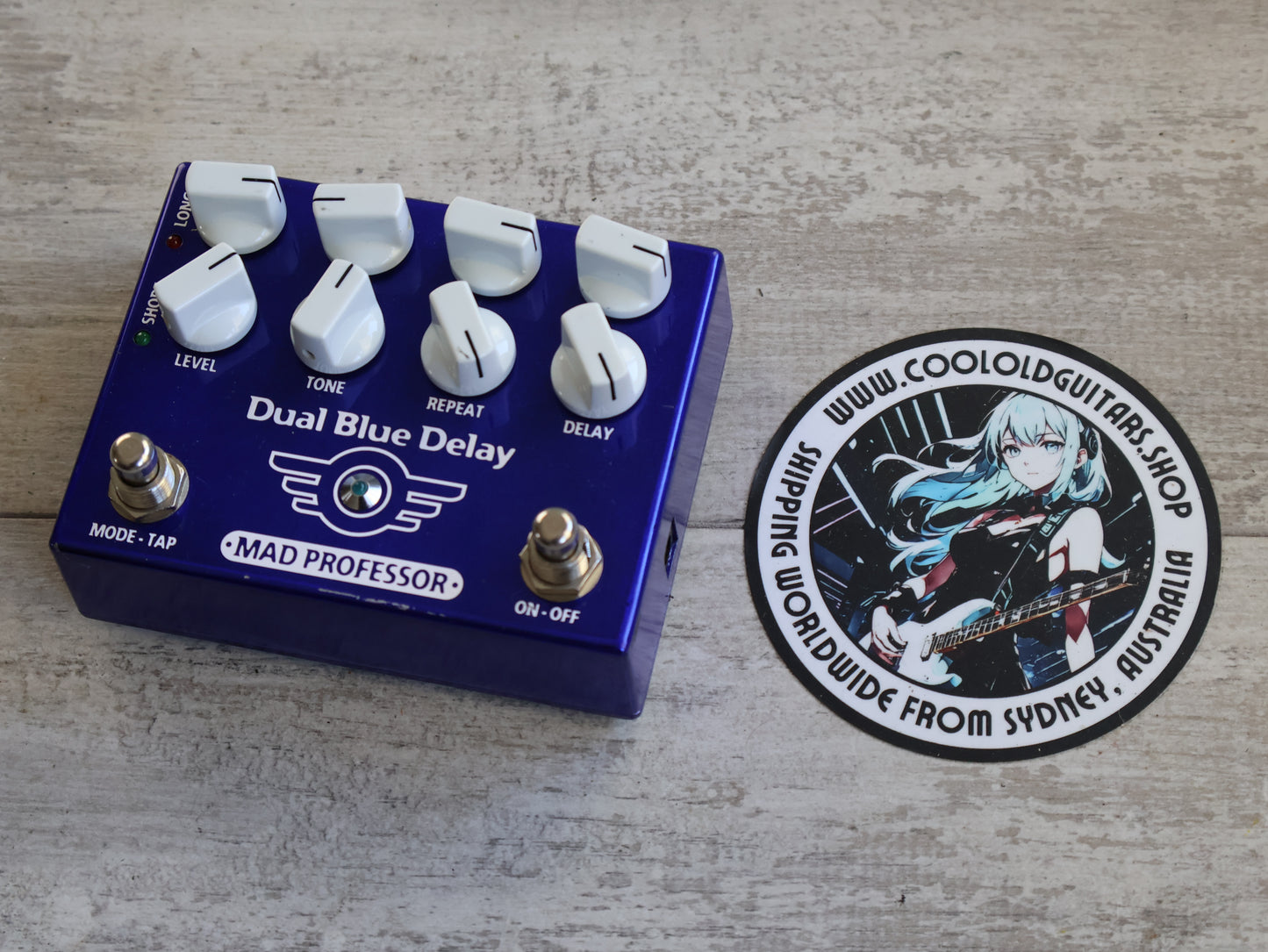Mad Professor Dual Blue Delay Effects Pedal