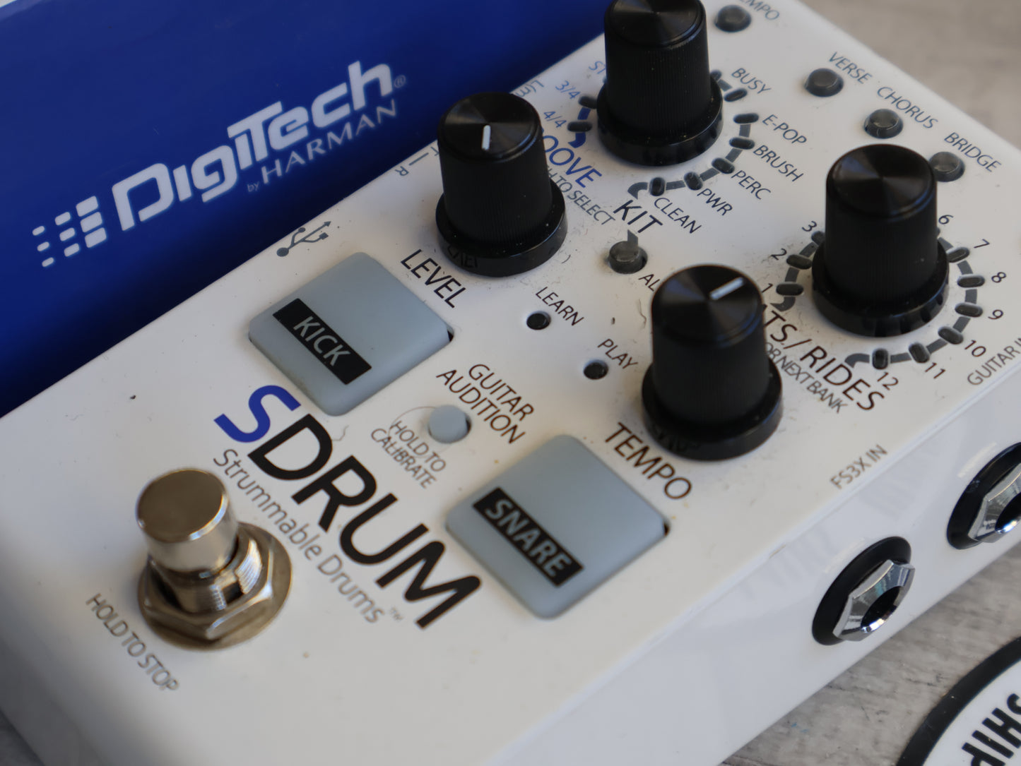 DigiTech SDRUM Strummable Drums (Drum Machine for Guitarists & Bassists)