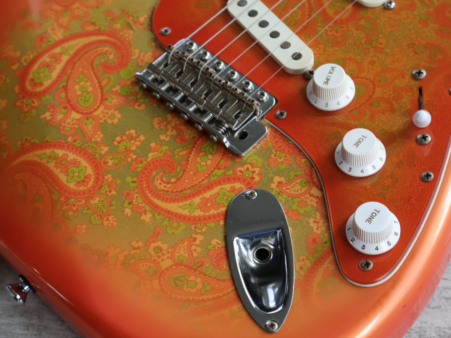 1987 Fender Japan ST72-125PRD Limited Edition Collectors Series '72 Reissue Stratocaster (Pink Paisley)