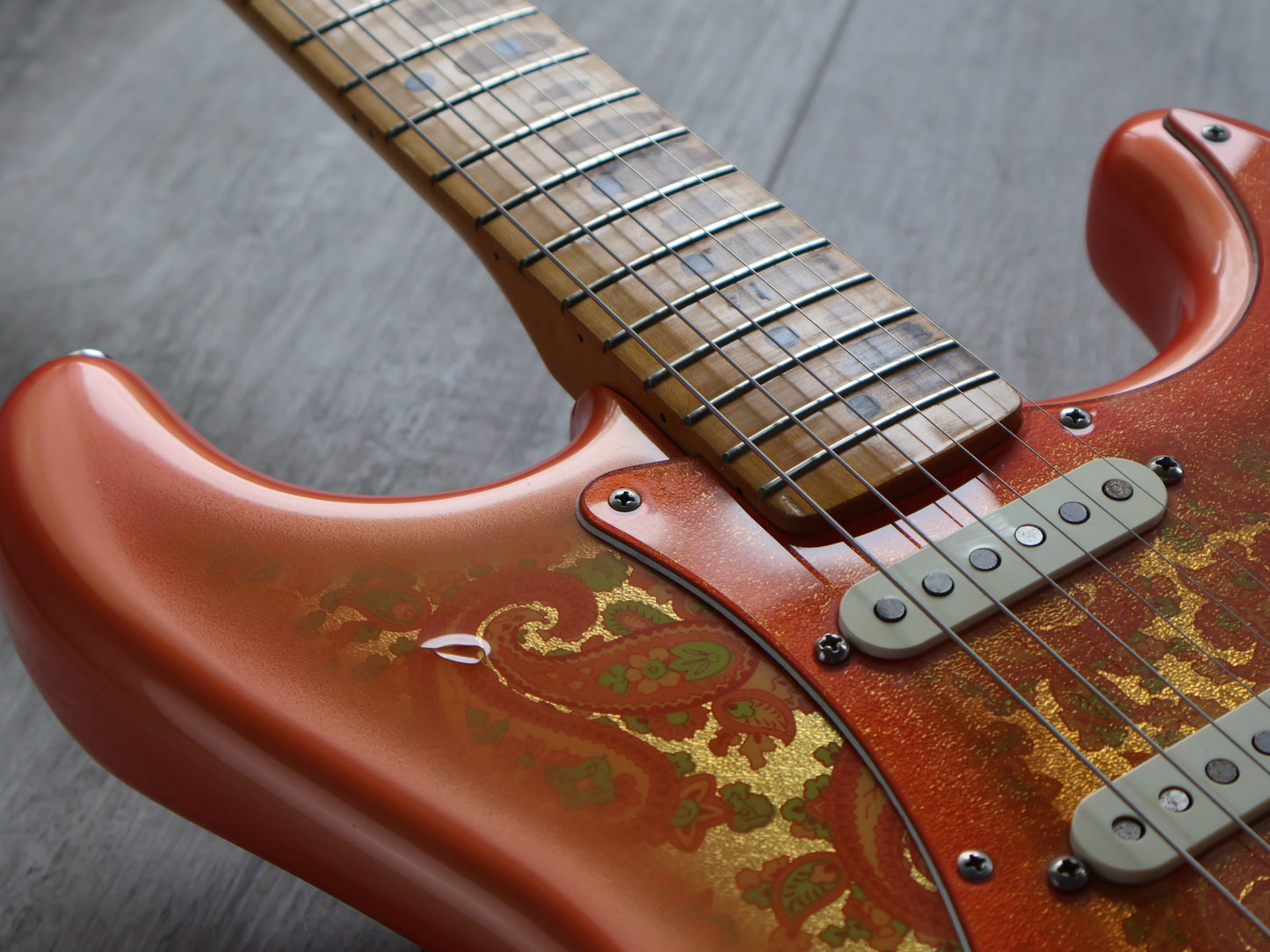 1987 Fender Japan ST72-125PRD Limited Edition Collectors Series '72 Reissue Stratocaster (Pink Paisley)