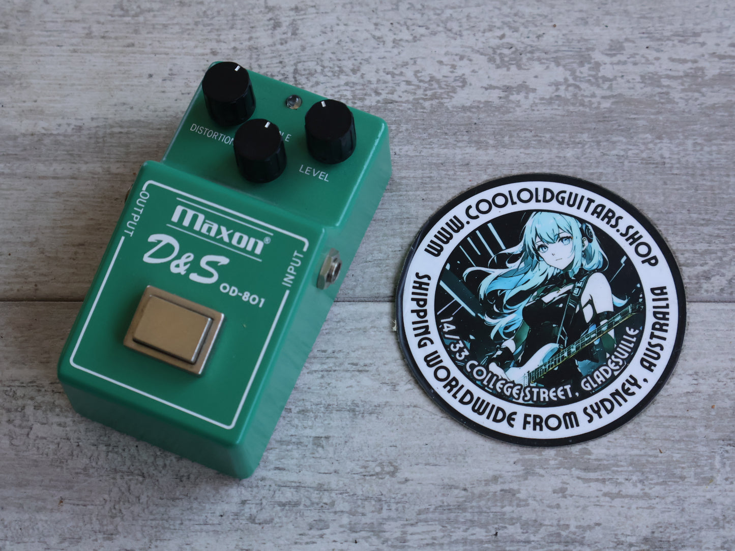 1980's Maxon OD-801 D&S Big Muff Distortion/Fuzz