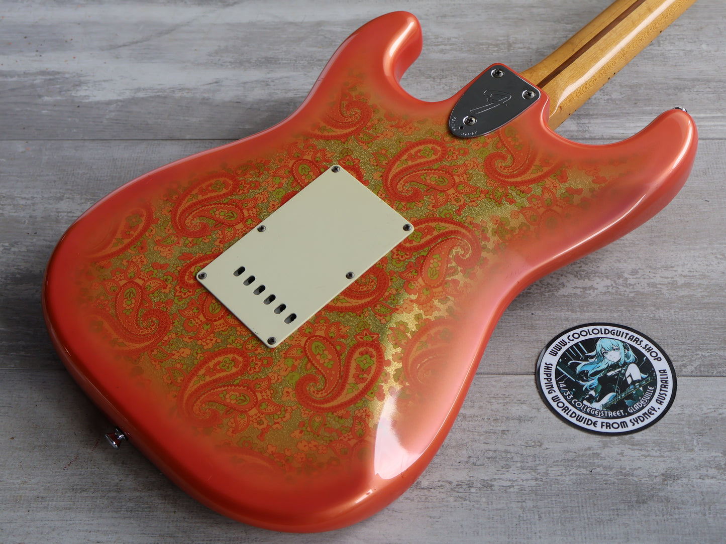 1987 Fender Japan ST72-125PRD Limited Edition Collectors Series '72 Reissue Stratocaster (Pink Paisley)