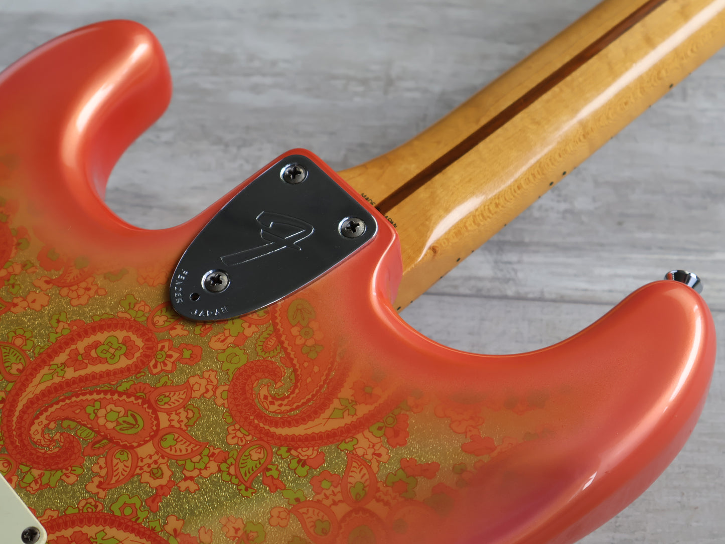 1987 Fender Japan ST72-125PRD Limited Edition Collectors Series '72 Reissue Stratocaster (Pink Paisley)