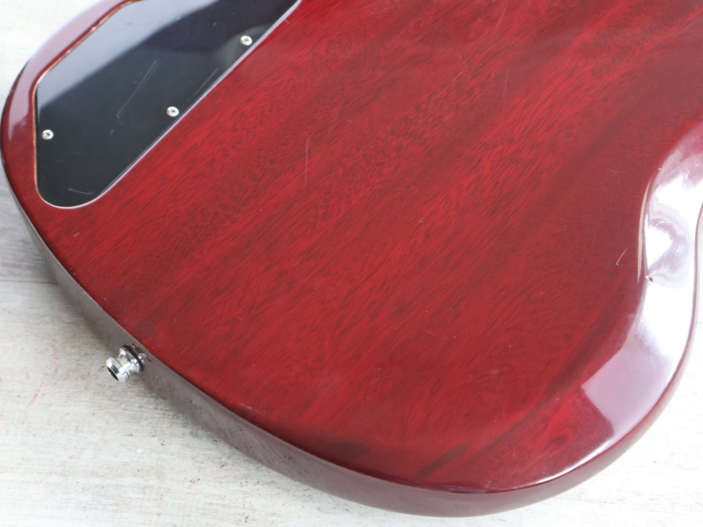 2006 Gibson USA SG Standard Double Cutaway Bass (Heritage Cherry)