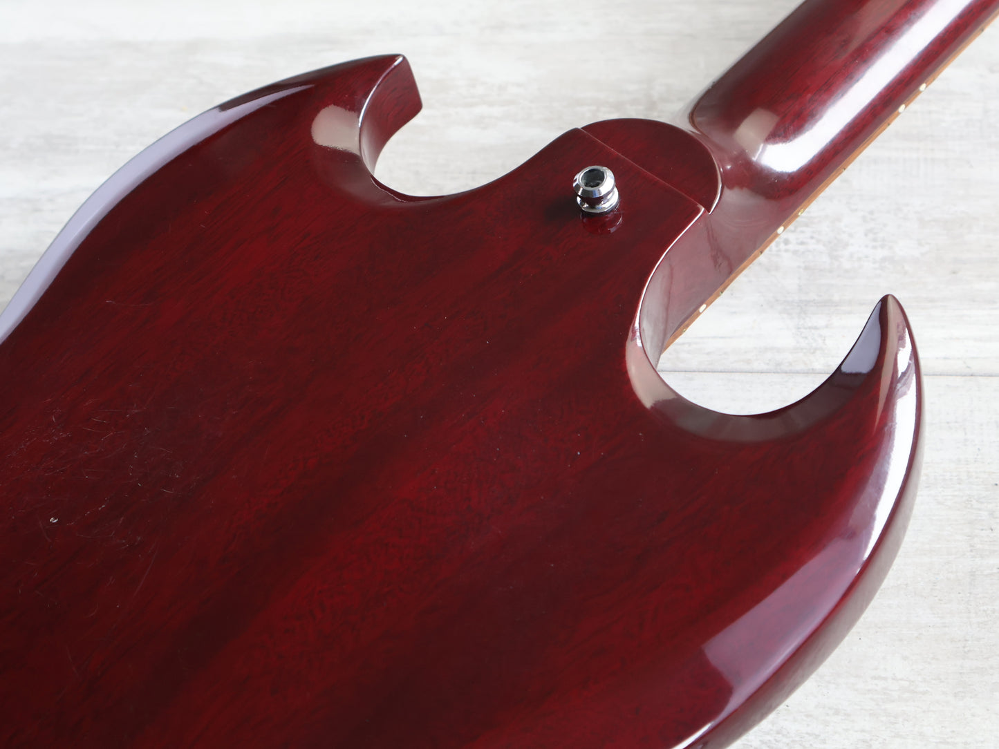 2006 Gibson USA SG Standard Double Cutaway Bass (Heritage Cherry)