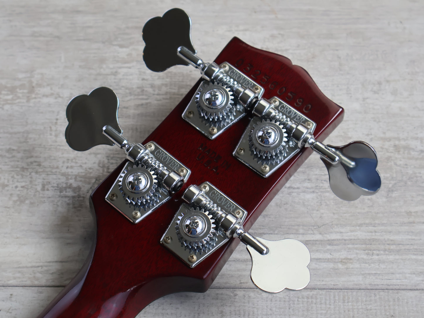 2006 Gibson USA SG Standard Double Cutaway Bass (Heritage Cherry)